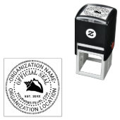 Conch Shell #2 Officiële Zegel Naam Loc URL Oprich Zelfinktende Stempel (In situ)