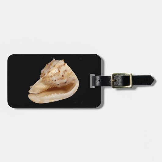 Conch Shell Bagagelabel (Voorkant horizontaal)