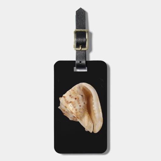 Conch Shell Bagagelabel (Voorkant verticaal)