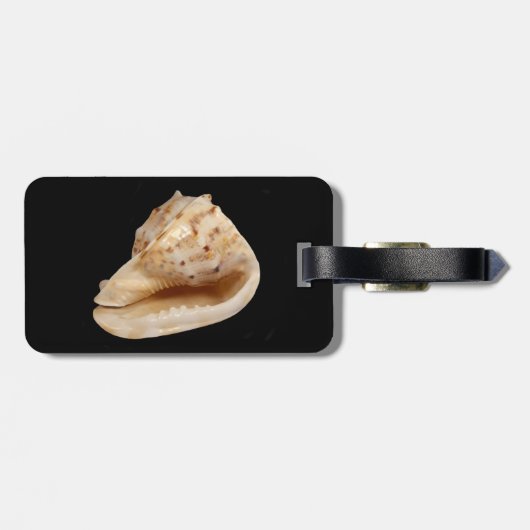 Conch Shell Bagagelabel (Achterkant horizontaal)