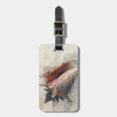 Conch Shell Bagagelabel (Voorkant verticaal)