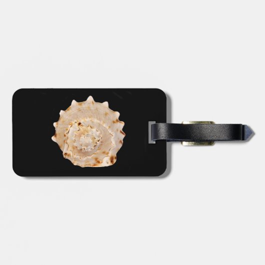Conch Shell Bagagelabel (Achterkant horizontaal)