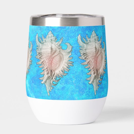 Conch Shell "Beach Life" (Achterkant)