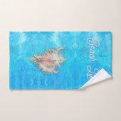Conch Shell "Beach Life" Bad Handdoek (Handdoek)
