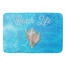 Conch Shell "Beach Life" Badmat