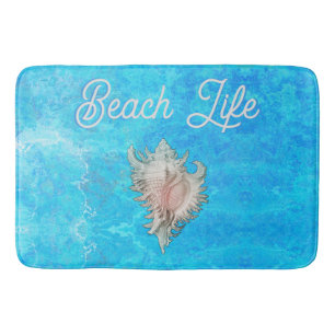 Conch Shell "Beach Life" Badmat