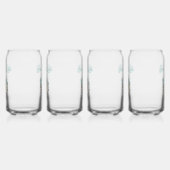 Conch Shell "Beach Life" Blikvorm Glas (Rechts)