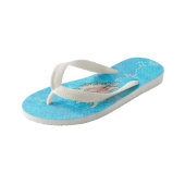 Conch Shell "Beach Life" Kinder Teenslippers (Schuin)