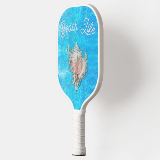 Conch Shell "Beach Life" Pickleball Paddle (Links)