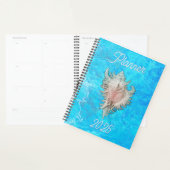 Conch Shell "Beach Life" Planner (Display)
