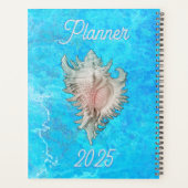 Conch Shell "Beach Life" Planner (Achterkant)