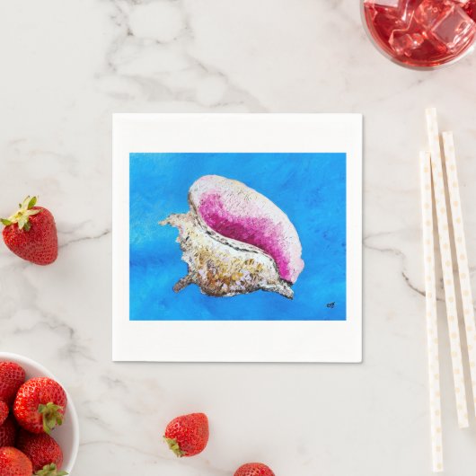 Conch Shell Cocktail servet (Insitu)