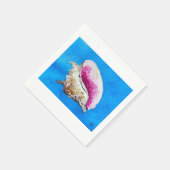 Conch Shell Cocktail servet (Hoek)