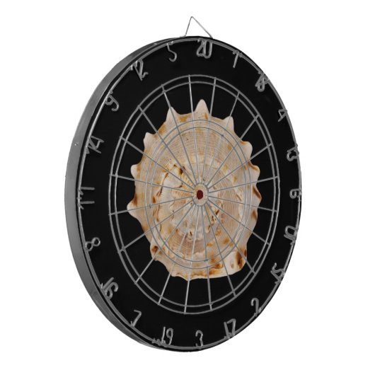 Conch Shell Dart Board Dartbord (Voorkant Links)