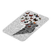 Conch Shell en Butterflies 2 Magneet (Linkerzijde)