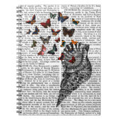Conch Shell en Butterflies 2 Notitieboek (Voorkant)