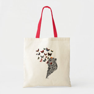 Conch Shell en Butterflies 2 Tote Bag