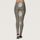 Conch Shell en Starfish geometrische Leggings (Achterkant)