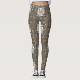 Conch Shell en Starfish geometrische Leggings