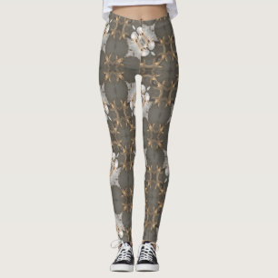 Conch Shell en Starfish geometrische Leggings