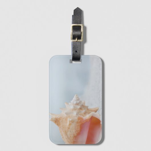 Conch Shell | Florida Bagagelabel (Voorkant (verticaal))