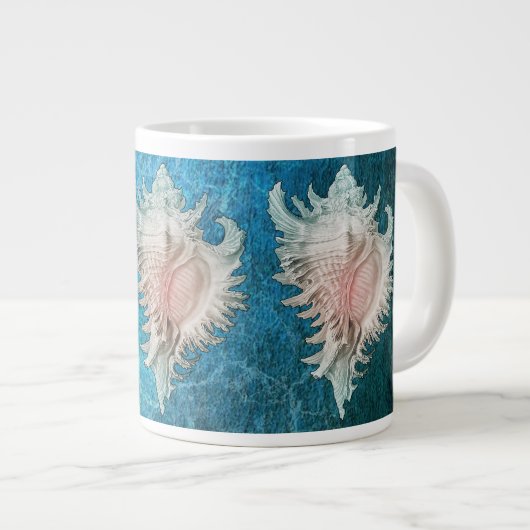 Conch Shell Grote Koffiekop (Voorkant rechts)