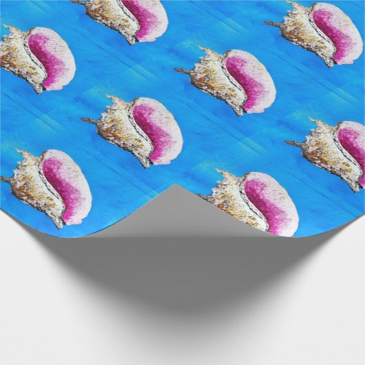 Conch Shell-inpakpapier Cadeaupapier (Hoek)