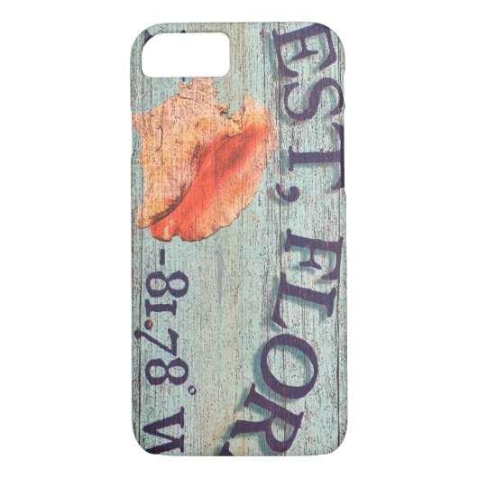  Conch Shell Key West iPhone Case (Achterkant)