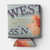 Conch Shell Key West Koelbox Blikjeskoeler (Achterkant)