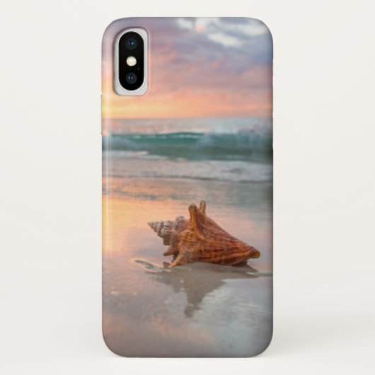 Conch Shell op de Beach | Jamaica Case-Mate iPhone Case (Achterkant)