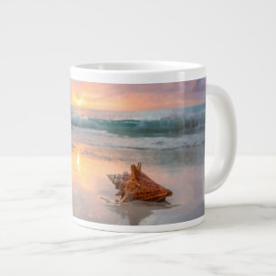 Conch Shell op de Beach Jamaica Grote Koffiekop