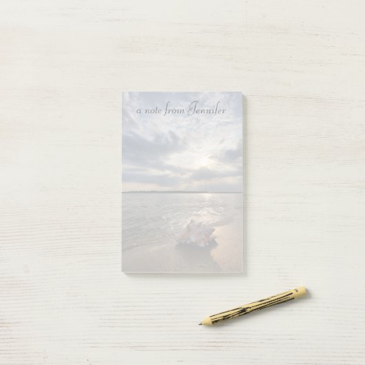Conch Shell op strand | St. Augustinus, Fl Post-it® Notes (Op bureau)