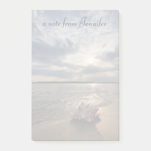 Conch Shell op strand | St. Augustinus, Fl Post-it® Notes (Voorkant)