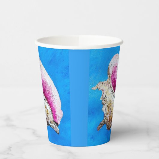 Conch Shell papier bekers (Links)