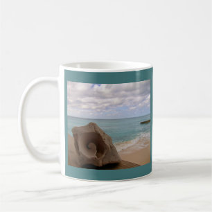 Conch Shell Paradise Beach Koffiemok