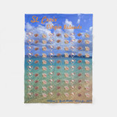 Conch Shell Sculpture Fleece Blanket (Voorkant)