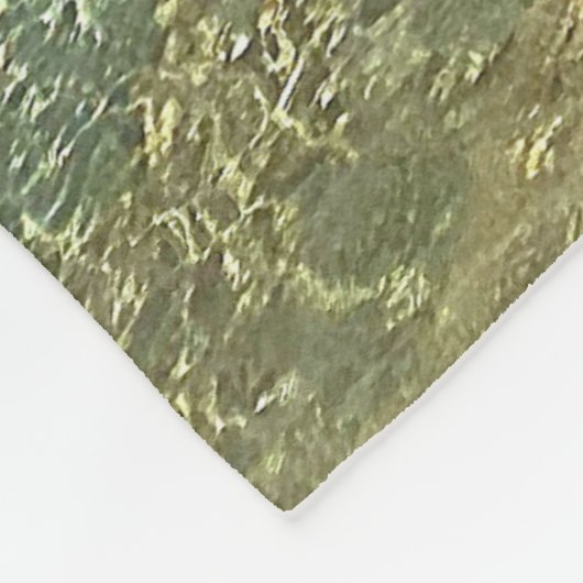 Conch Shell Sculpture Fleece Blanket (Hoek)