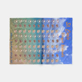 Conch Shell Sculpture Fleece Blanket Deken (Voorkant (Horizontaal))