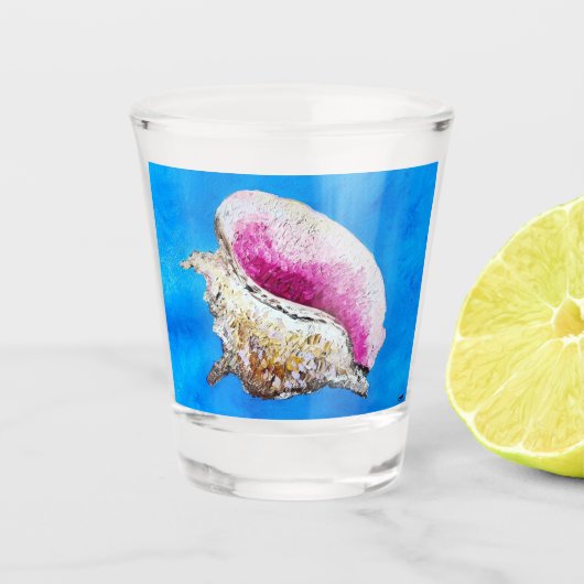 Conch Shell Shot Glass Glas (Voorkant)