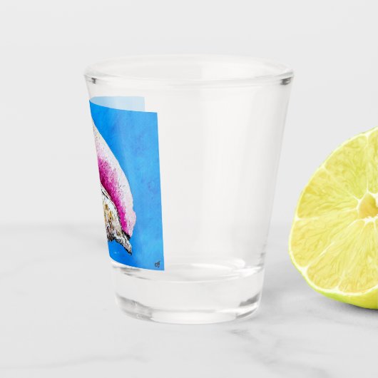 Conch Shell Shot Glass Shot Glas (Rechts)
