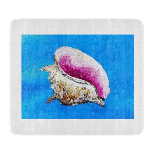 Conch Shell snijplank (Voorkant)