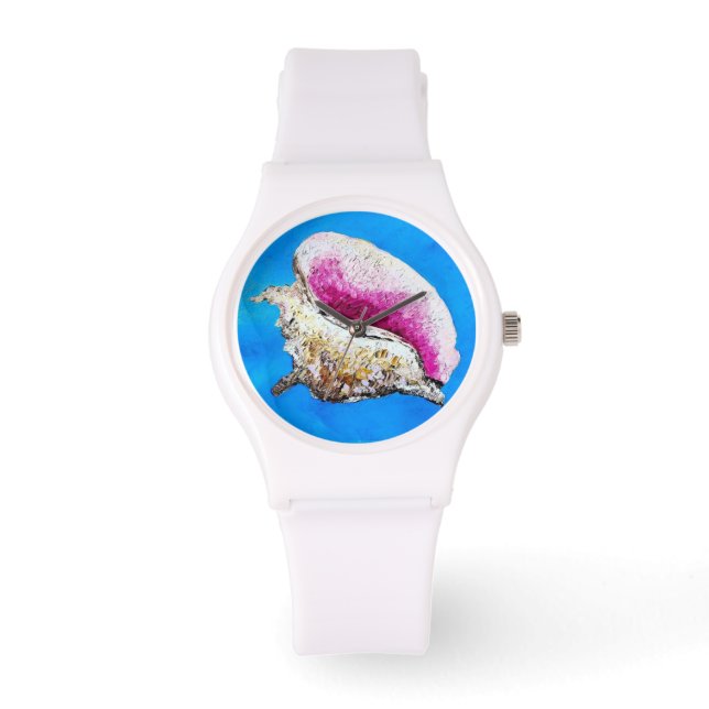 Conch Shell Watch Horloge (Voorkant)