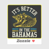 Conch Vakantie Bahama's Sticker Cruise Bahama's (Vel)