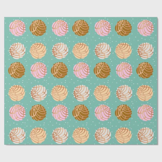 Concha/Conchita Pattern Wrapping Paper Cadeaupapier (Vlak)