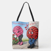 Concha getroffen door de liefde tote bag (Achterkant)