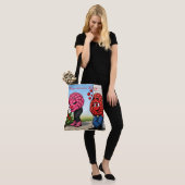 Concha getroffen door de liefde tote bag (Op model)