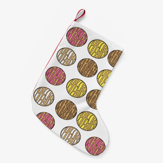 Concha stocking kleine kerstsok (Voorkant (Hangend))