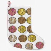 Concha stocking kleine kerstsok (Voorkant)