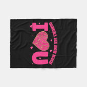 Concha Zie hoeveel ik van je hou Concha Valentijn Fleece Deken (Voorkant (Horizontaal))