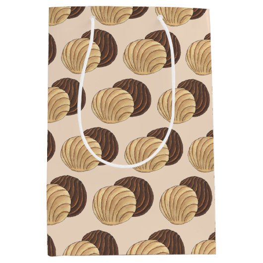 Conchas Mexicaans Pan Dulce Zoete Brood Panadería Medium Cadeauzakje (Voorkant)